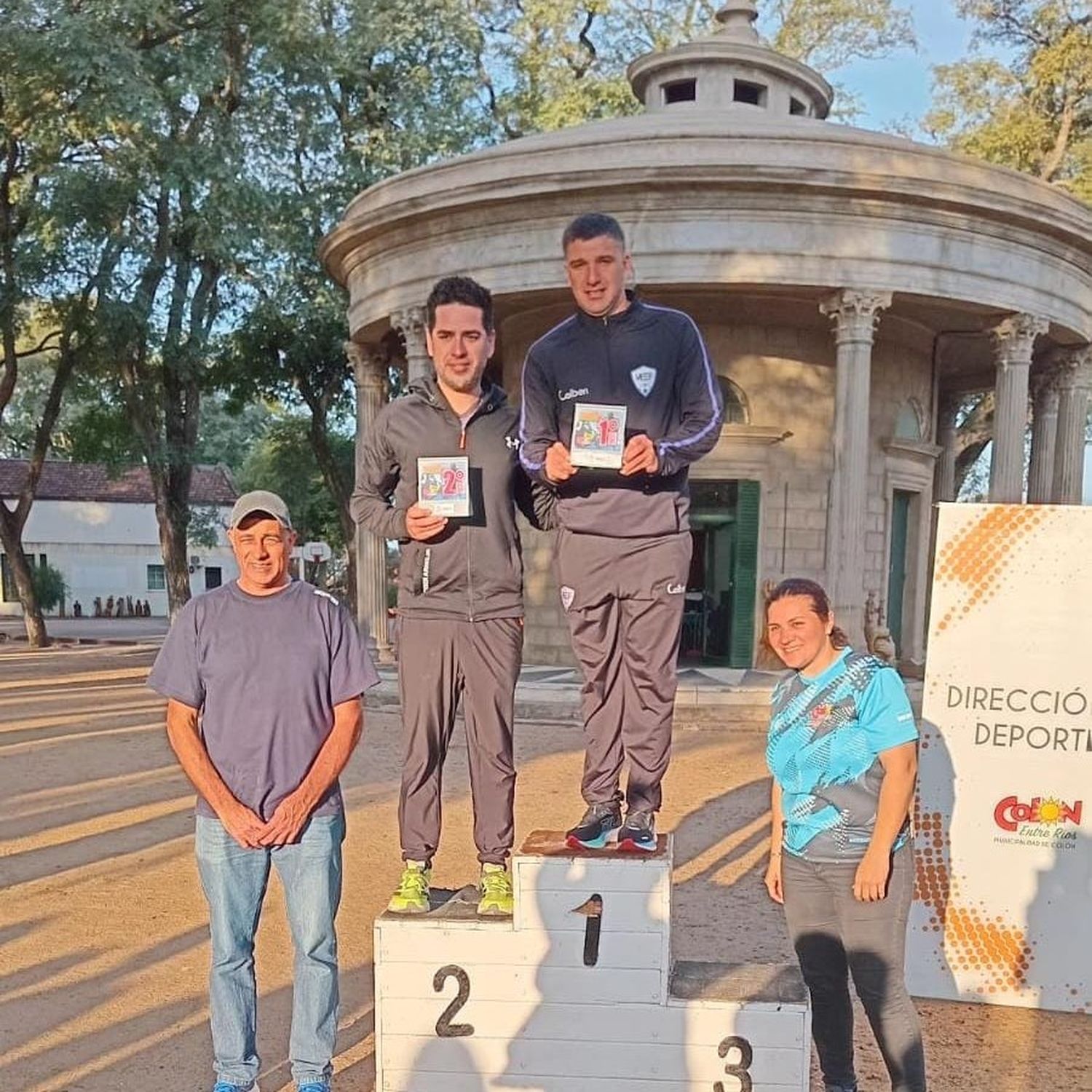 Gran actuación de Atletas Gualeyos