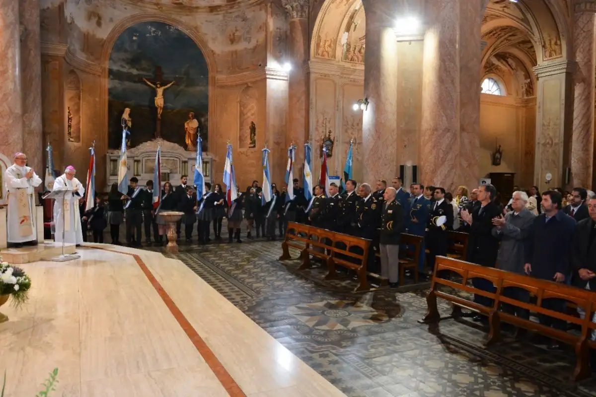 Se realizó el Tedeum del 25 de mayo en la Catedral de Gualeguaychú