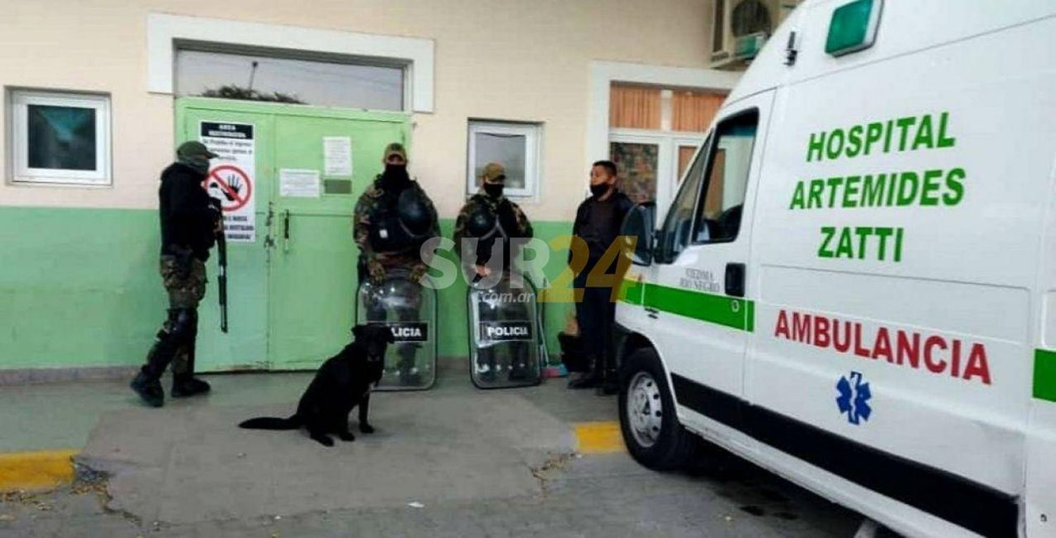 Un policía, su hijo y un ladrón heridos durante una entradera en Viedma