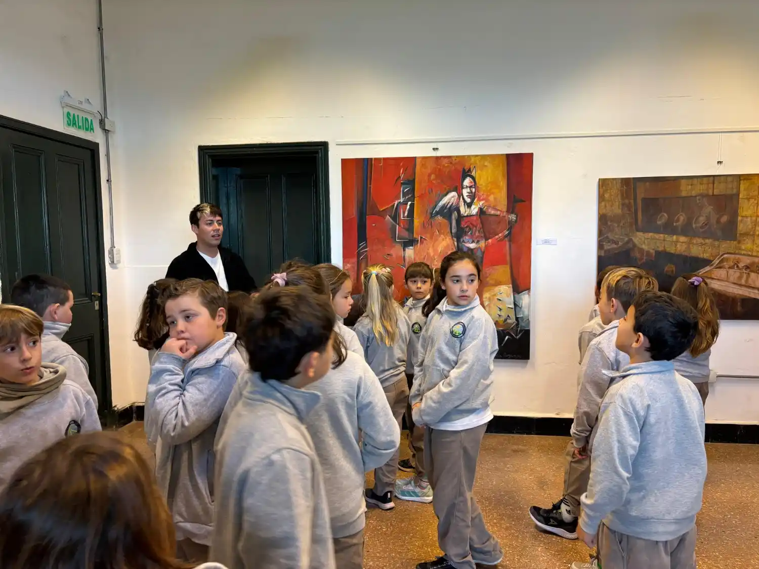 Estudiantes de la EATA visitaron el Centro Cultural La Estación