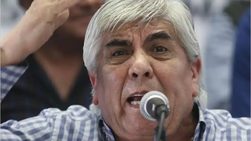 Moyano marca la cancha: "Estamos convencidos de que con una reforma laboral esto no se resuelve"
