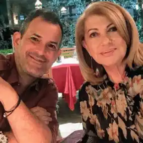 Ivonne Attas y su hijo Juan Diego. Foto Instagram