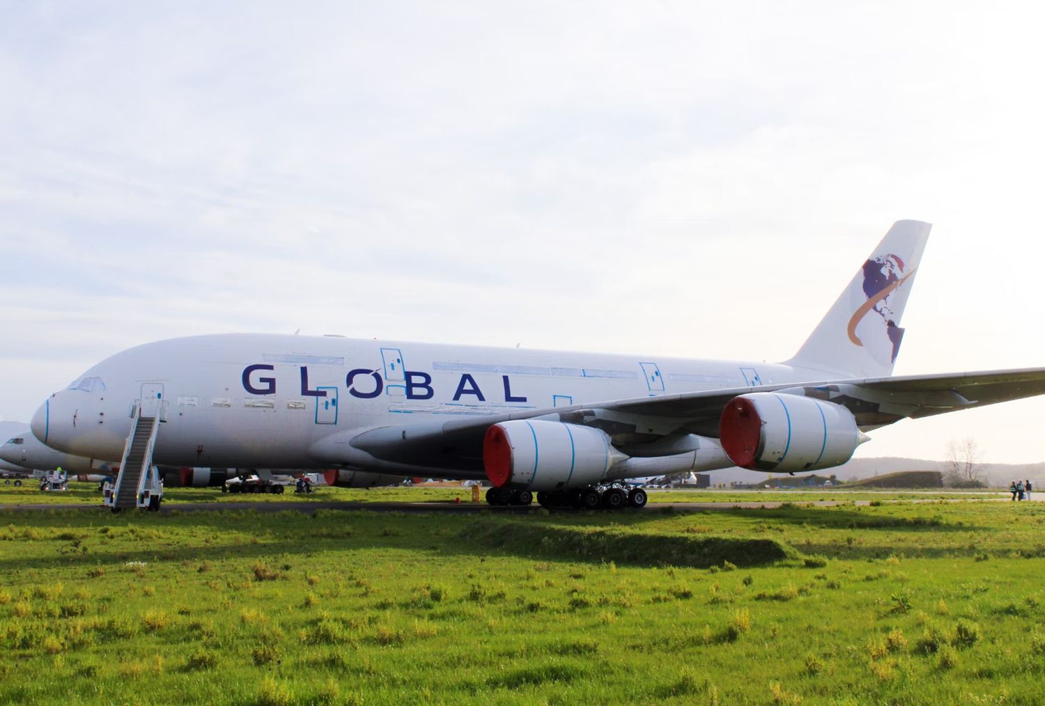 Global Airlines revela su primer Airbus A380