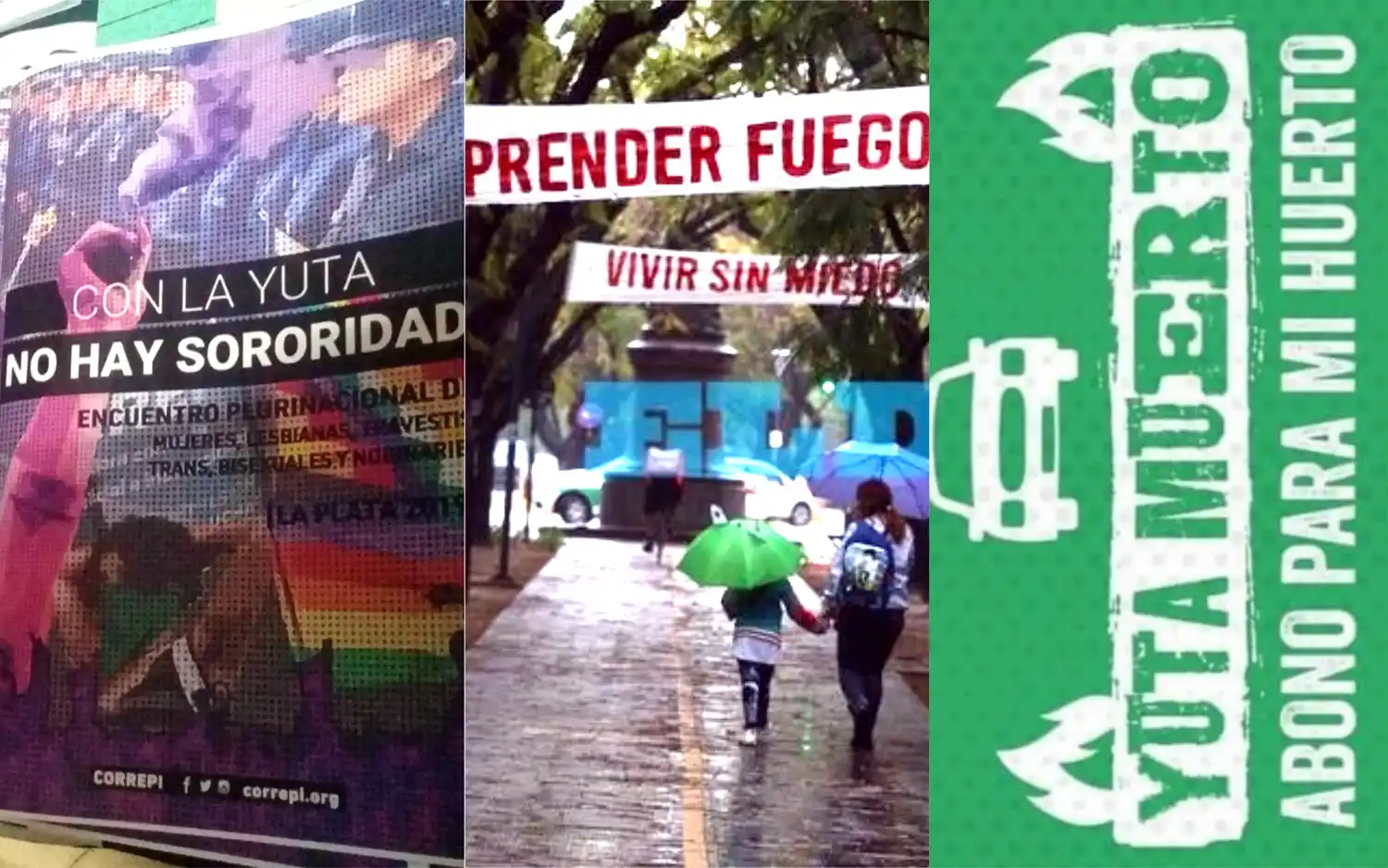 "Las policías no son bienvenidas": Amenazas anti-yuta en el Encuentro de Mujeres de La Plata