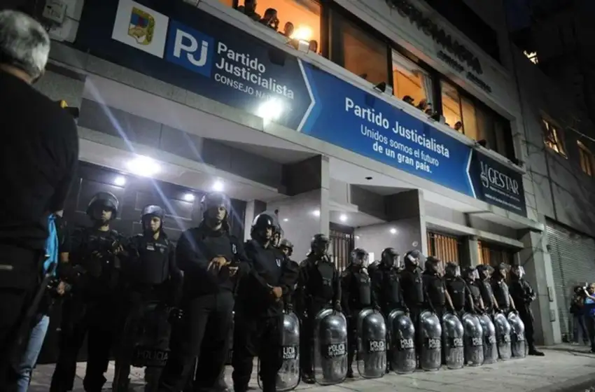 Un fiscal se opuso a la intervención del Partido Justicialista