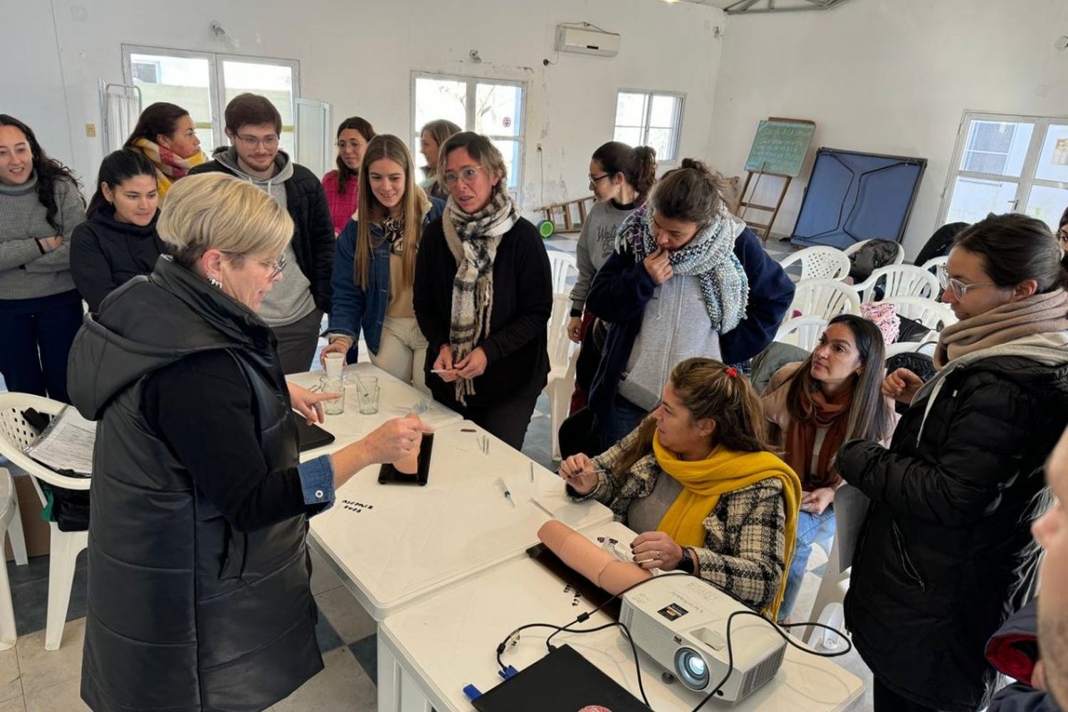 Se realizó una jornada de capacitación sobre métodos anticonceptivos