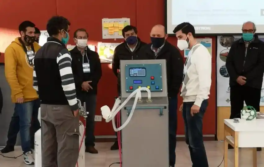 Un equipo del Polo Científico desarrolló un respirador artificial durante la pandemia