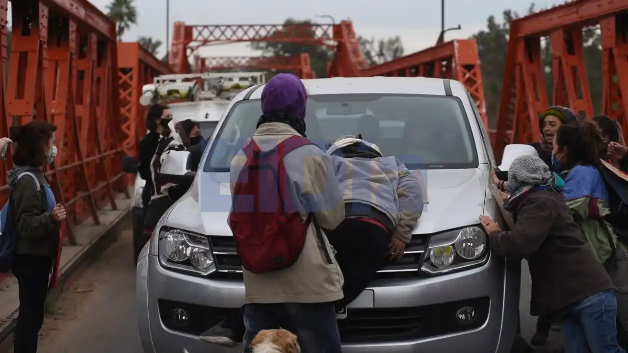 Incidentes y escándalo en la marcha de los ambientalistas