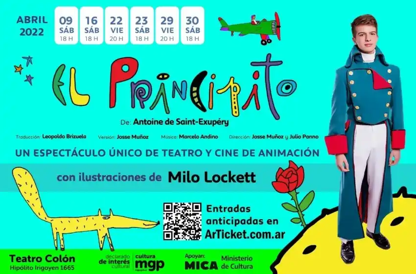 El Principito llega a Mar del Plata a través de un espectáculo único de teatro