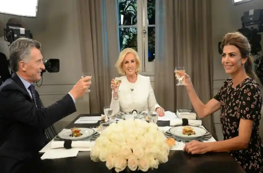 Macri almorzó con Mirtha Legrand en Chapadmalal