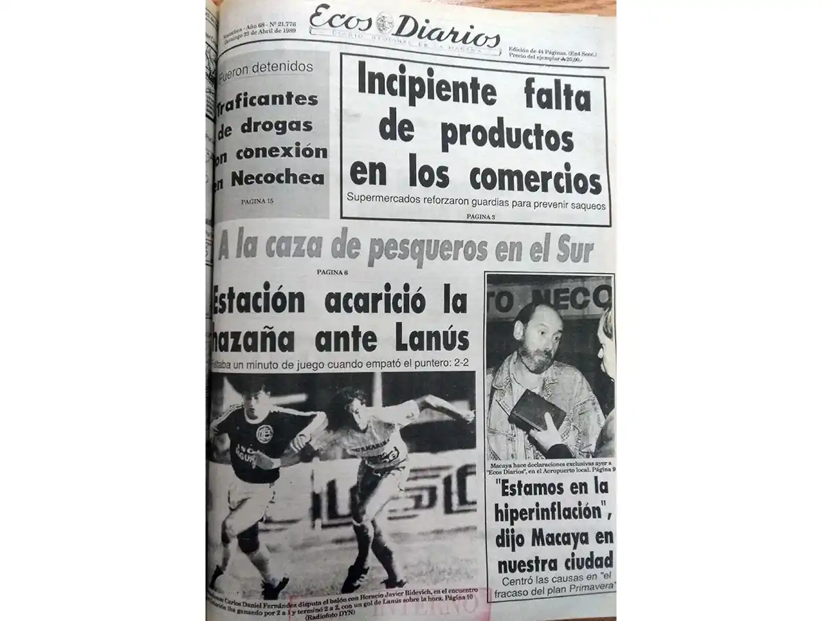 Sábado 23 de abril de 1989