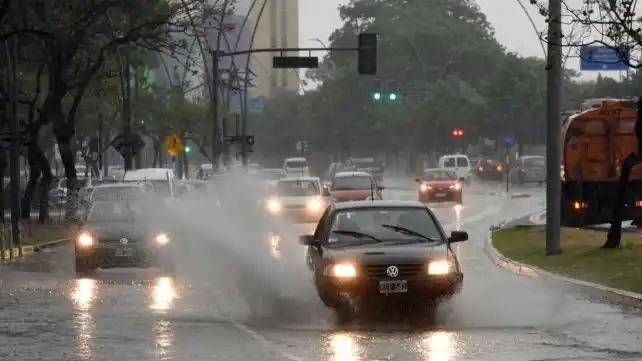 Rige un alerta meteorológico  en Rosario