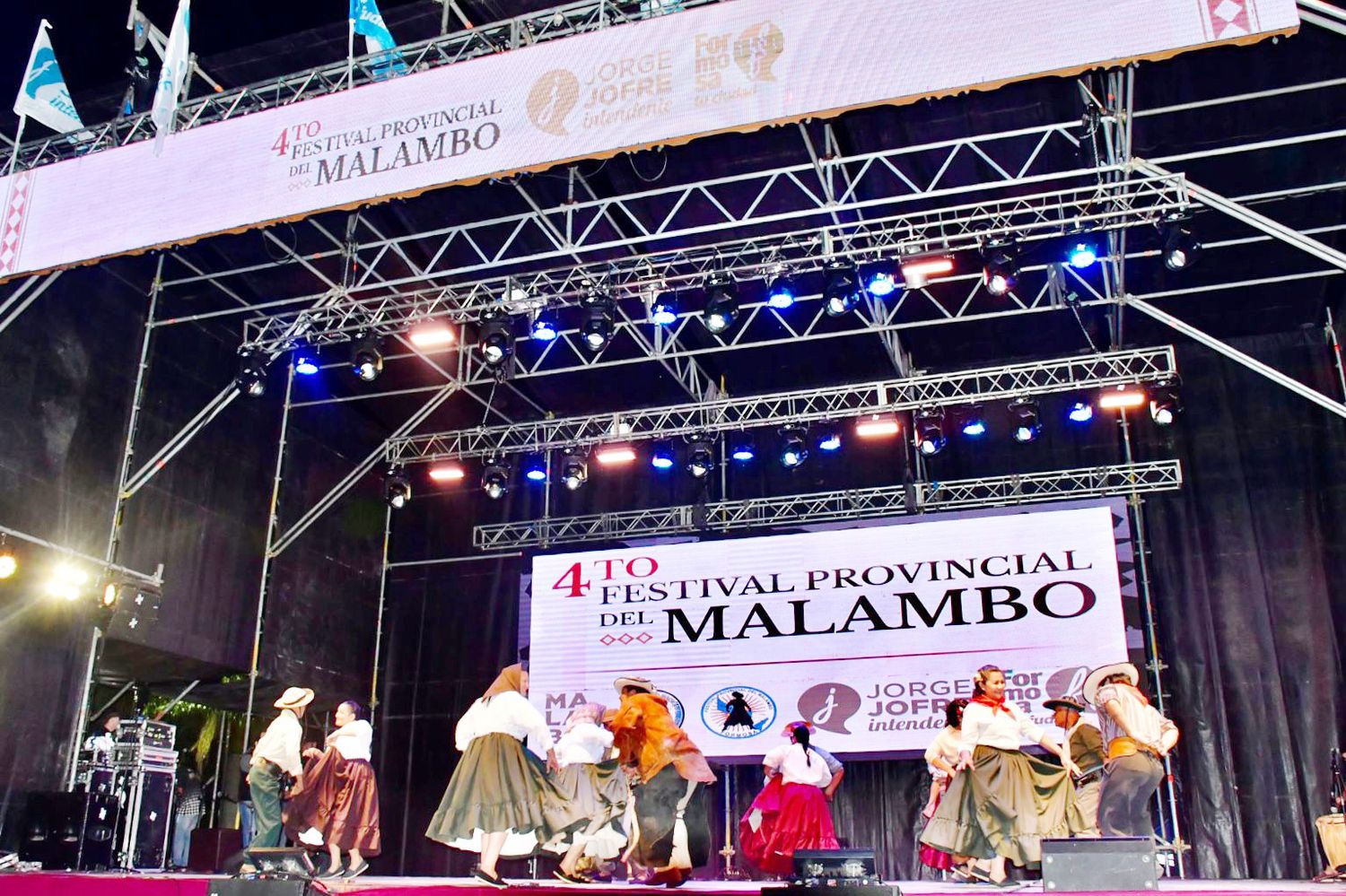 Formosa vivió su primera jornada de la 4.a
edición del Festival Provincial del Malambo