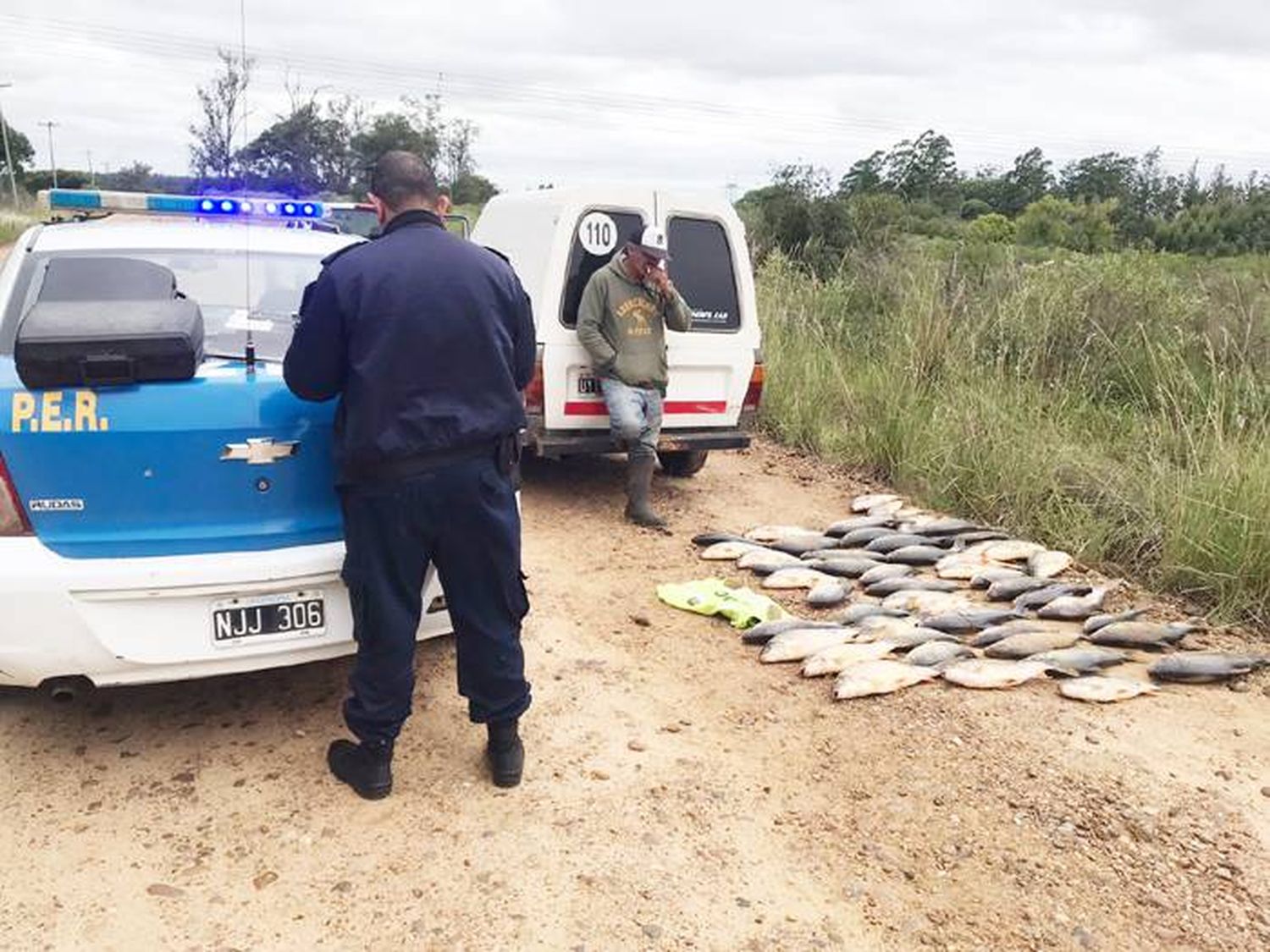 Operativo positivo contra la pesca ilegal en aguas del Río Uruguay