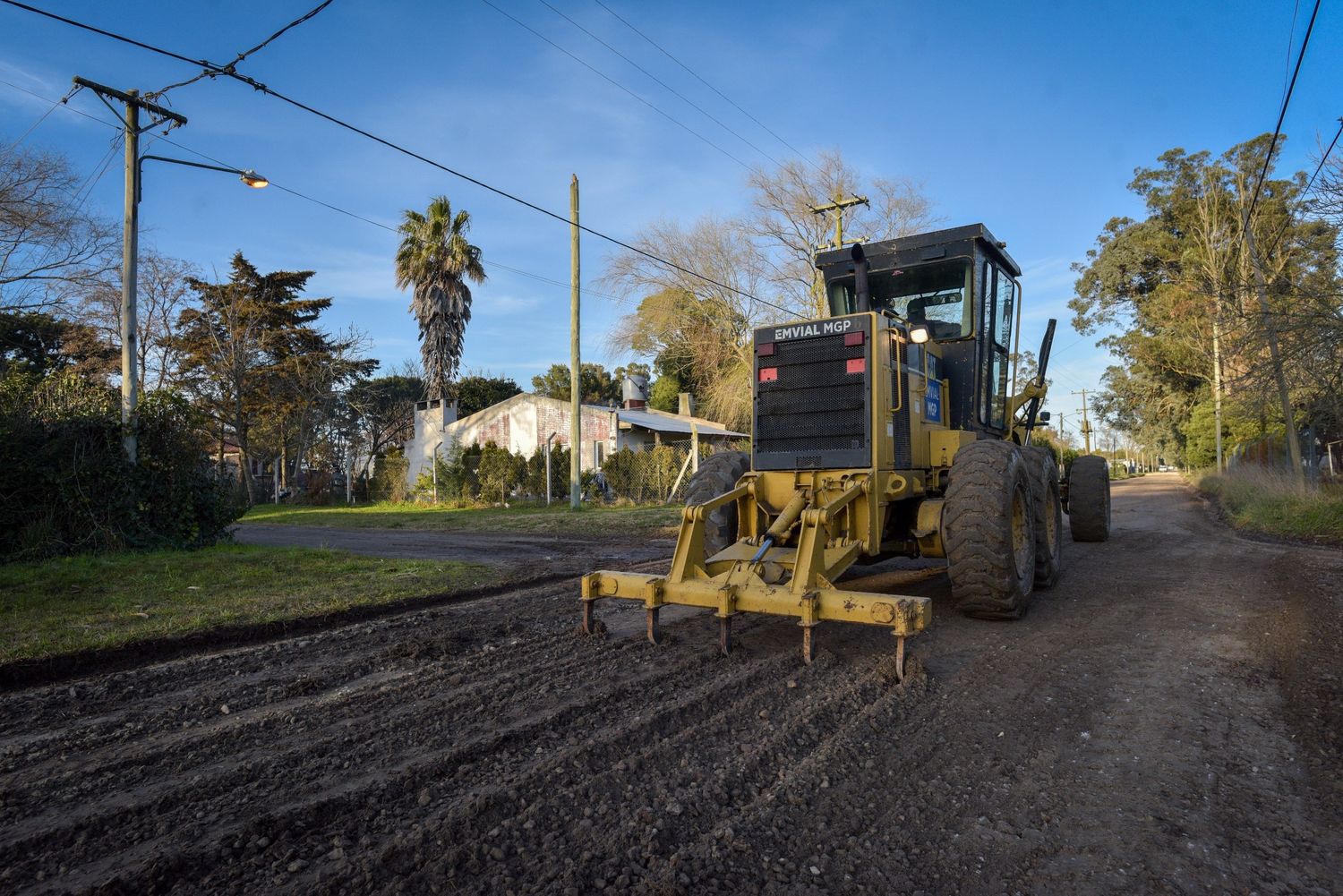 La Municipalidad reparó más de 50 cuadras en barrios de la zona de Estación Camet