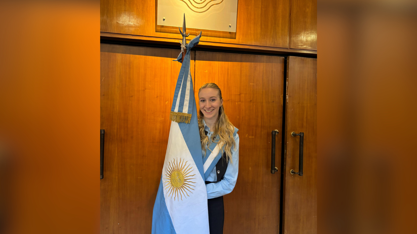 La joven de San Francisco, Agostina Maggi