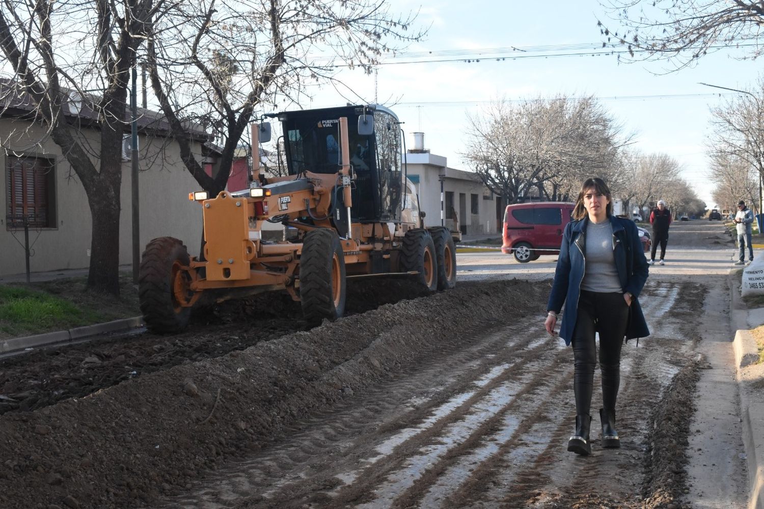 Obras en Melincué