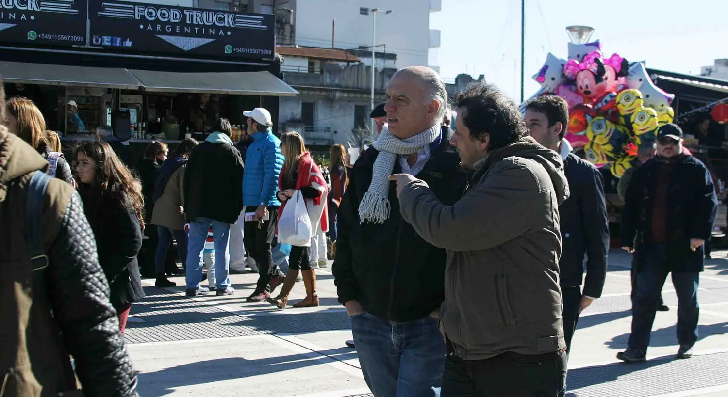 Grindetti visitó la 2º edición de Buenos Aires Market en Lanús