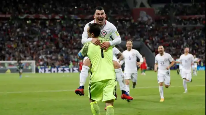 Chile venció a Portugal por penales y va a la final de la Copa Confederaciones