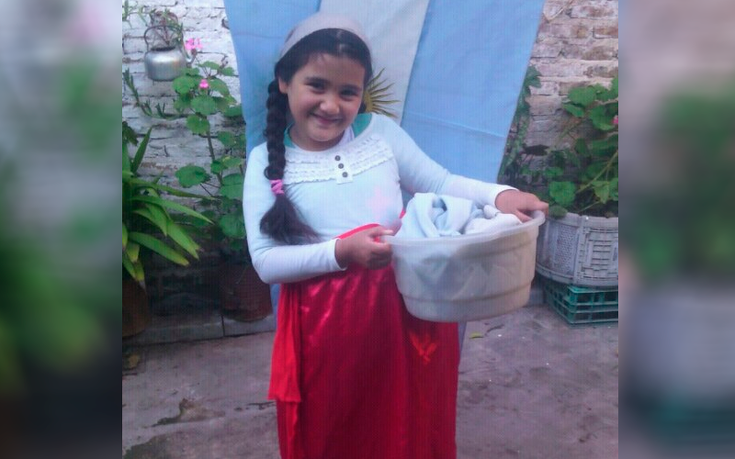 Alma Cisneros celebró el Día de la Patria