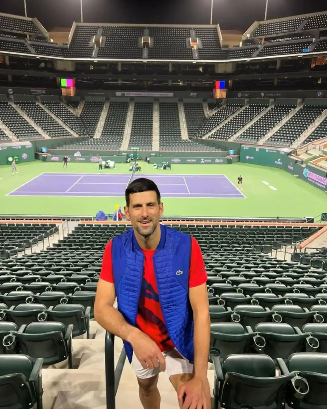 Estas fueron las sinceras declaraciones de Novak Djokovic antes de su debut en Indian Wells