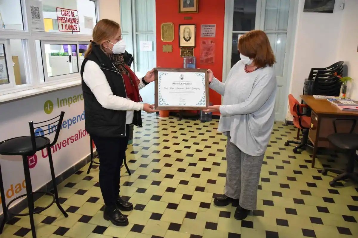 Berisso entregó un reconocimiento a la Cruz Roja