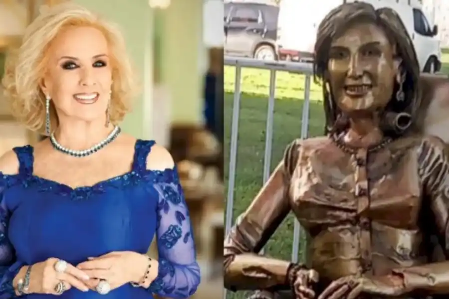 Mirtha Legrand opinó sobre su estatua: “Esa no soy yo”