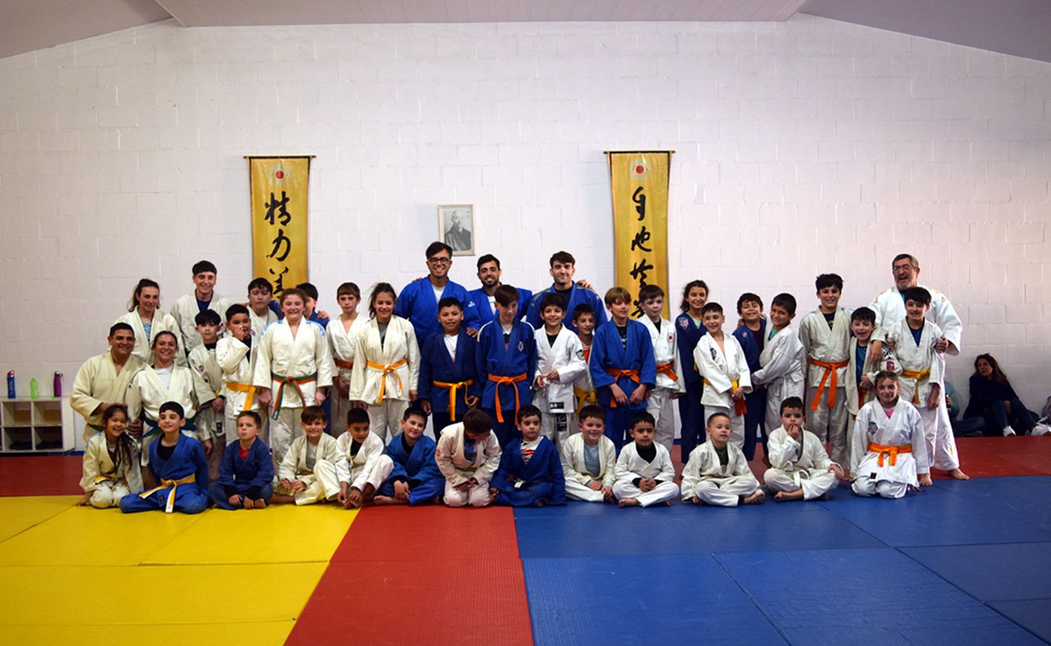 Encuentro de judo para las categorías más chicas en las instalaciones del CIJAA.