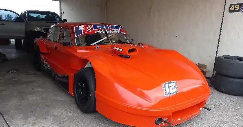 Impecable. Así se mostró el Ford de Leonardo Pedrero, en las pruebas en Mar del Plata
