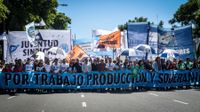 Acto por San Martín y reclamo al impuesto a las grandes fortunas
