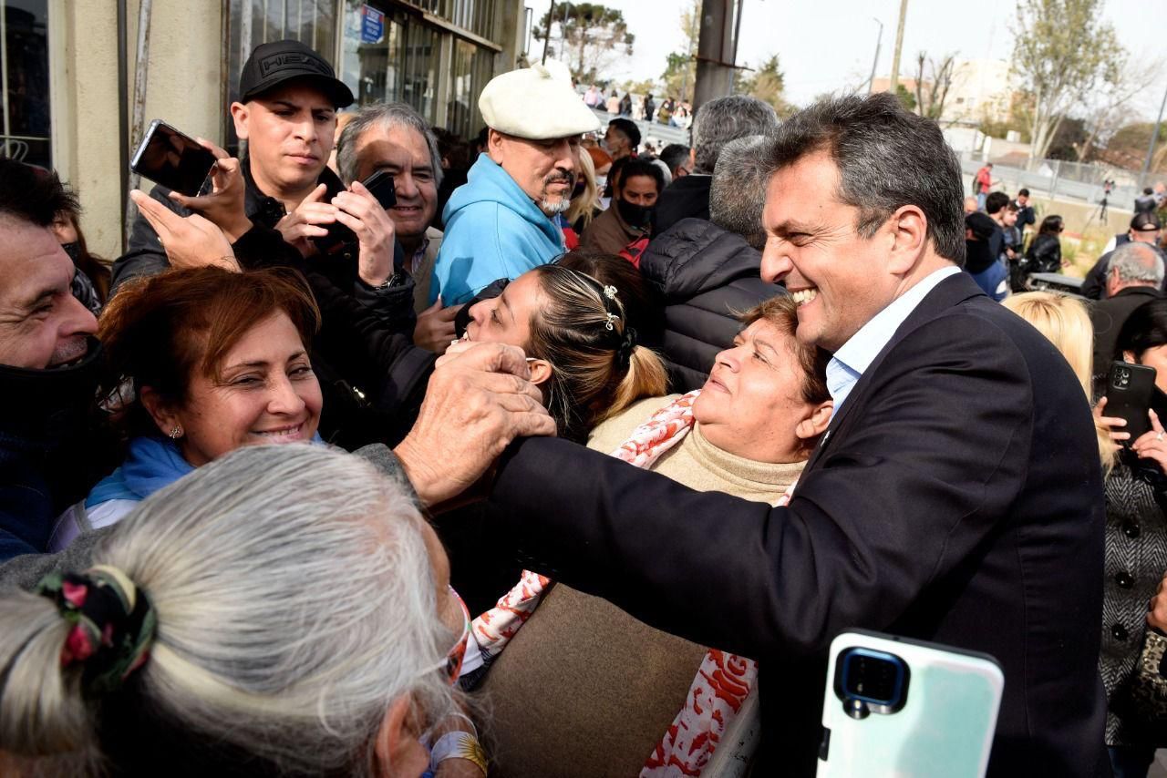 Sergio Massa en Moreno: Volvió a pedir dejar atrás las "mezquindades" dentro del Gobierno para "unir a los argentinos"