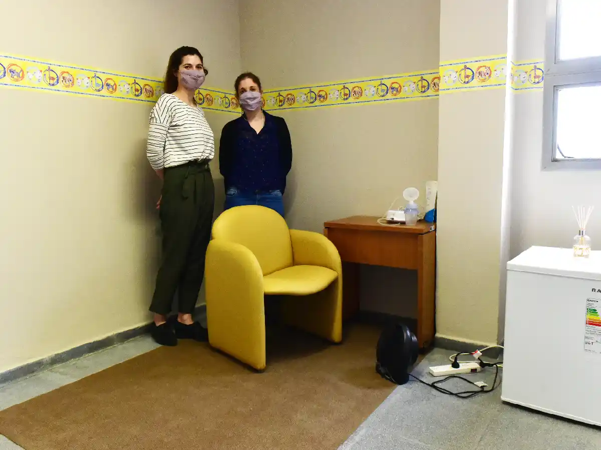 Inauguraron un espacio para la lactancia en Tribunales           