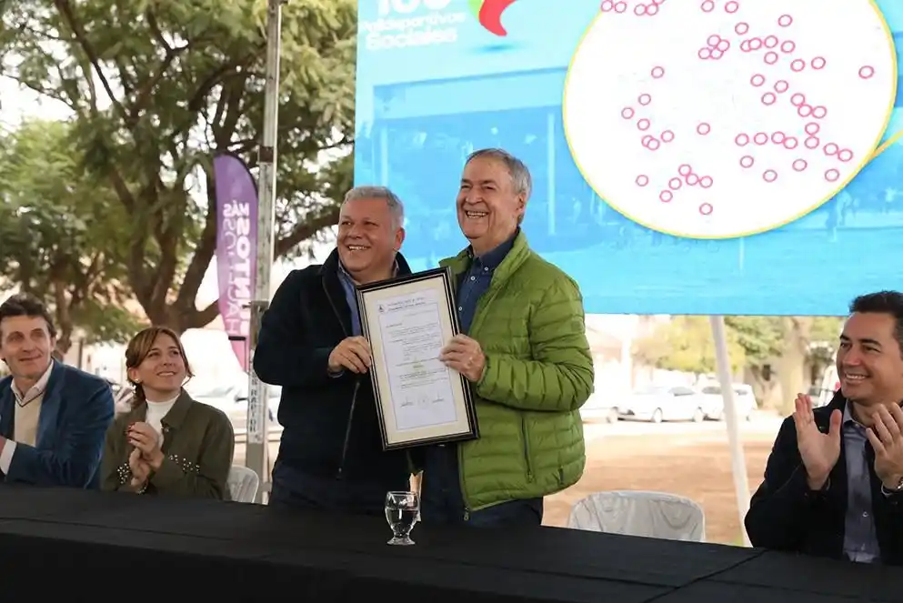 Schiaretti estuvo presente en Arroyito