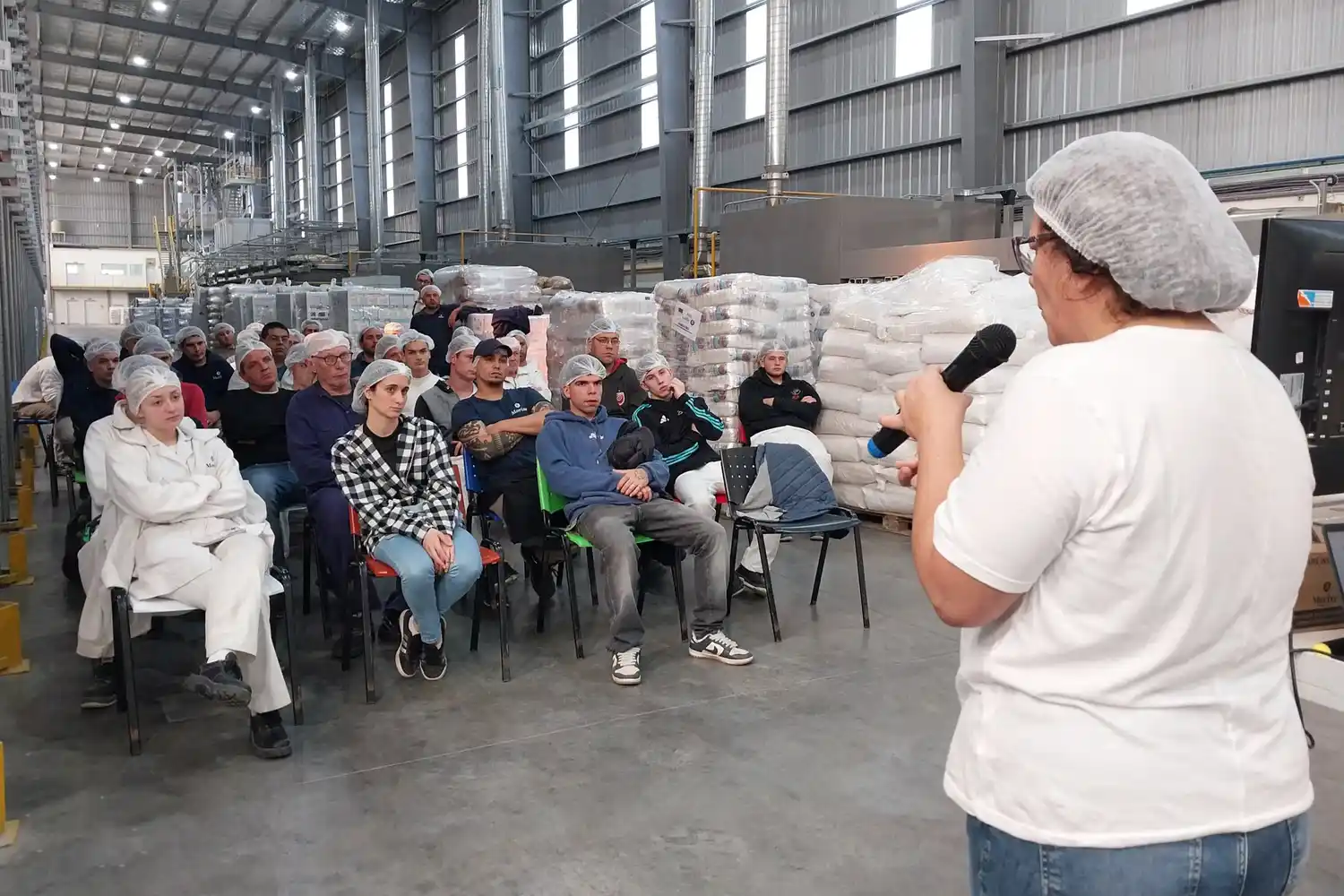 Capacitaron a emprendedores y trabajadores de la alimentación