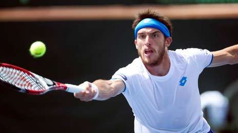 Copa Davis: Leo Mayer consiguió el primer punto para la Argentina 