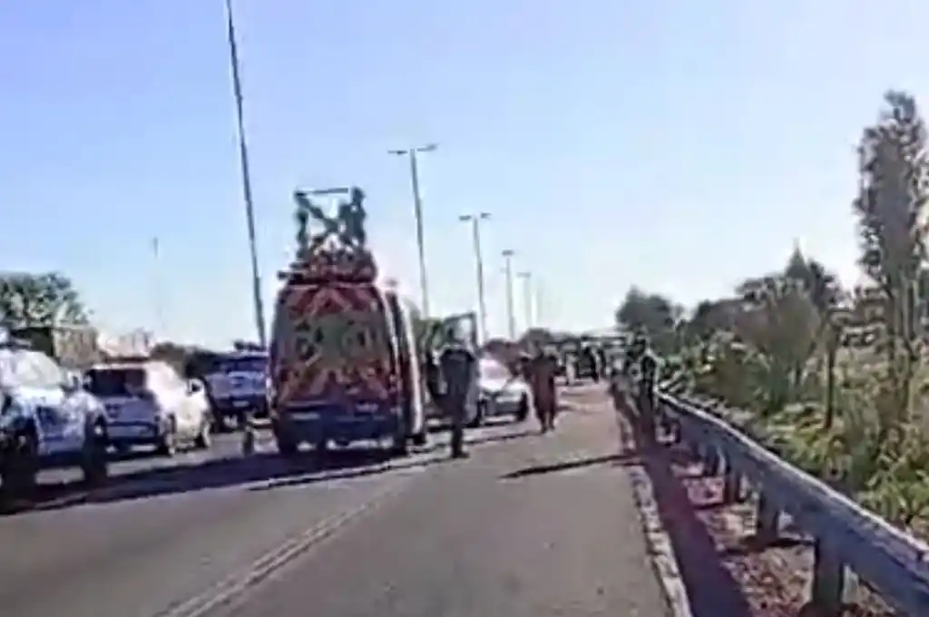 Intento de robo en Acceso Oeste