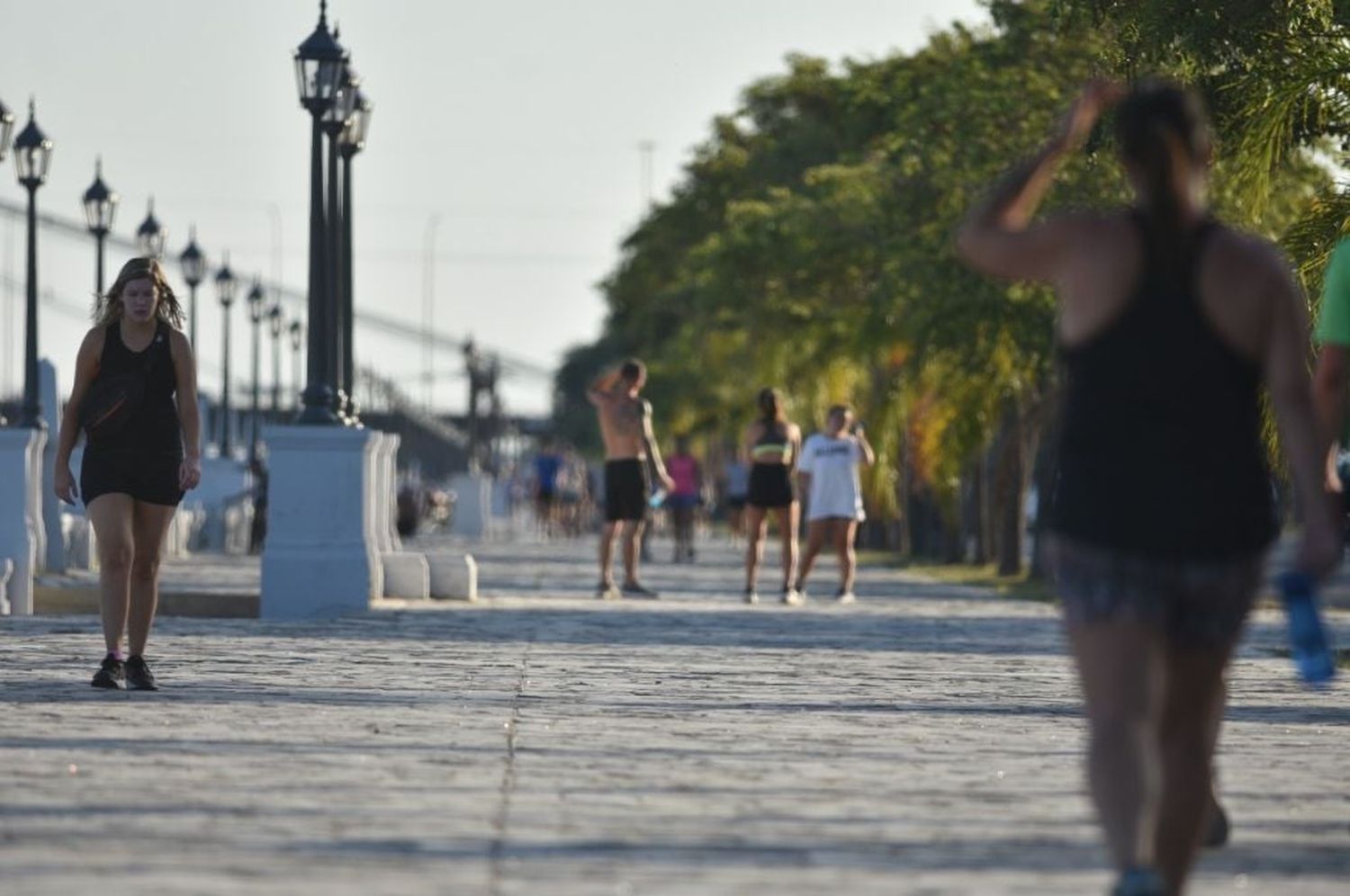 Jueves algo nublado en la ciudad de Santa Fe