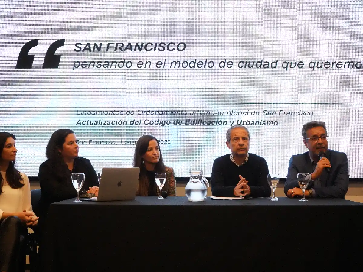 Presentaron el proyecto que diseñará  el San Francisco de los próximos 20 años