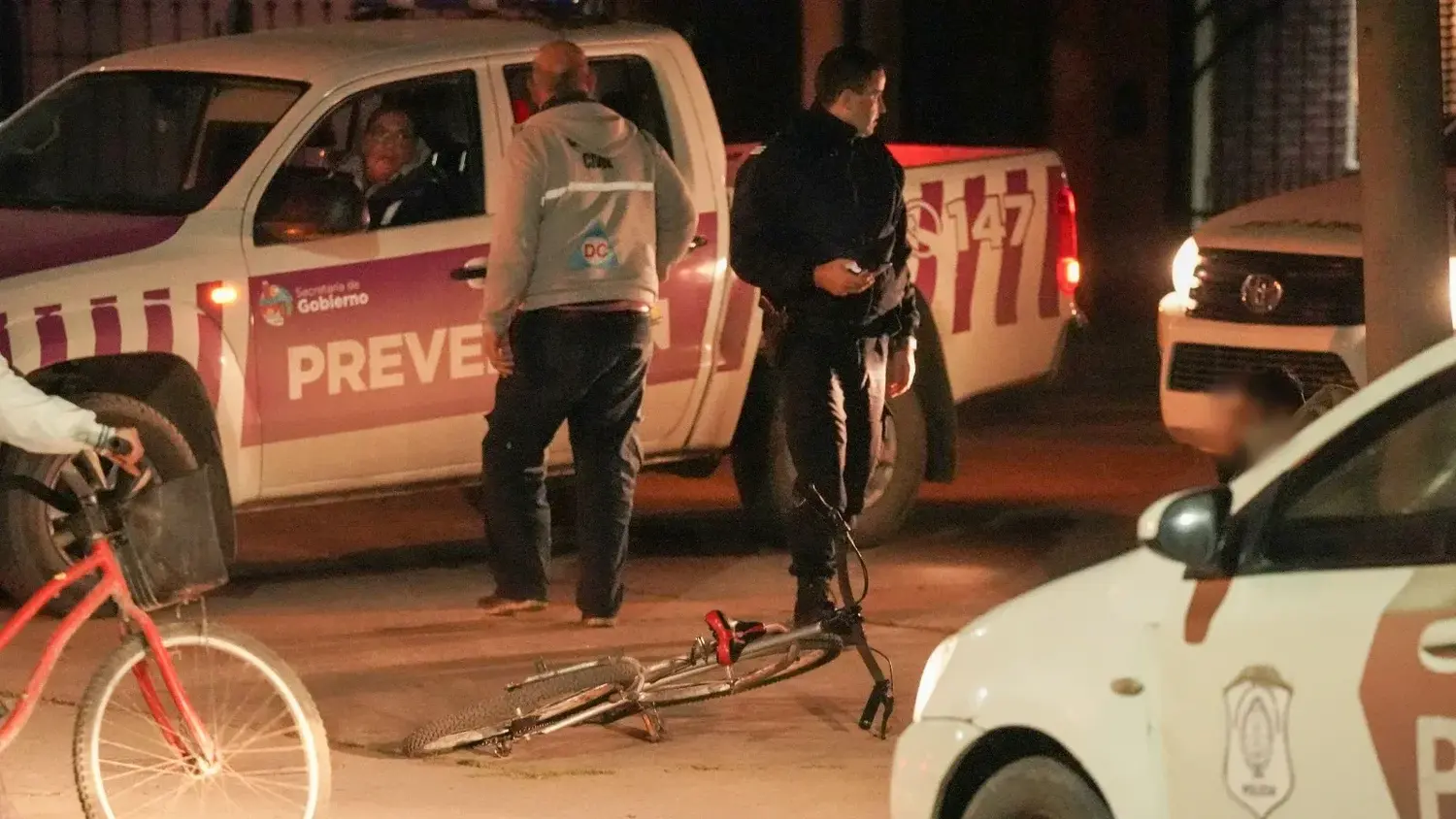 En calles 22 y 71. Se intervino anoche en la asistencia de una persona lesionada