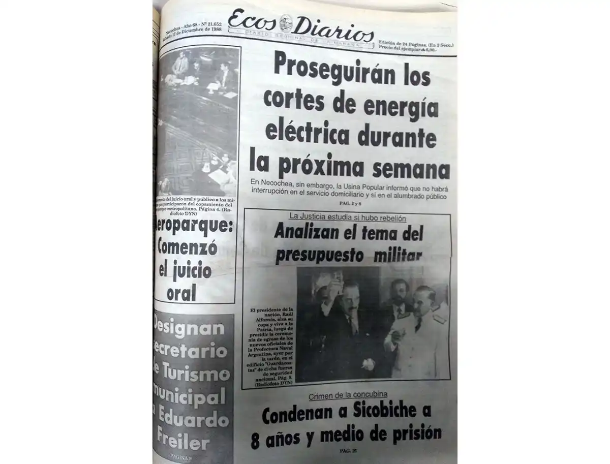 Sábado 17 de diciembre de 1988