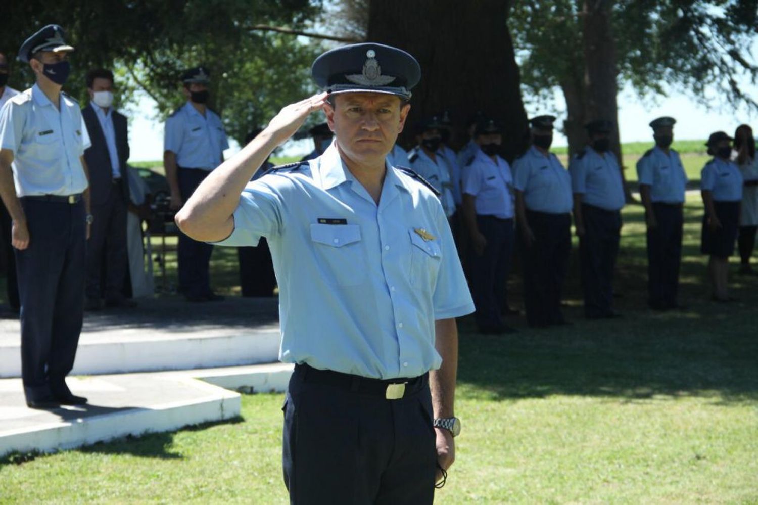 El Comodoro Aníbal Leiva asumió como jefe de la VI Brigada Aérea