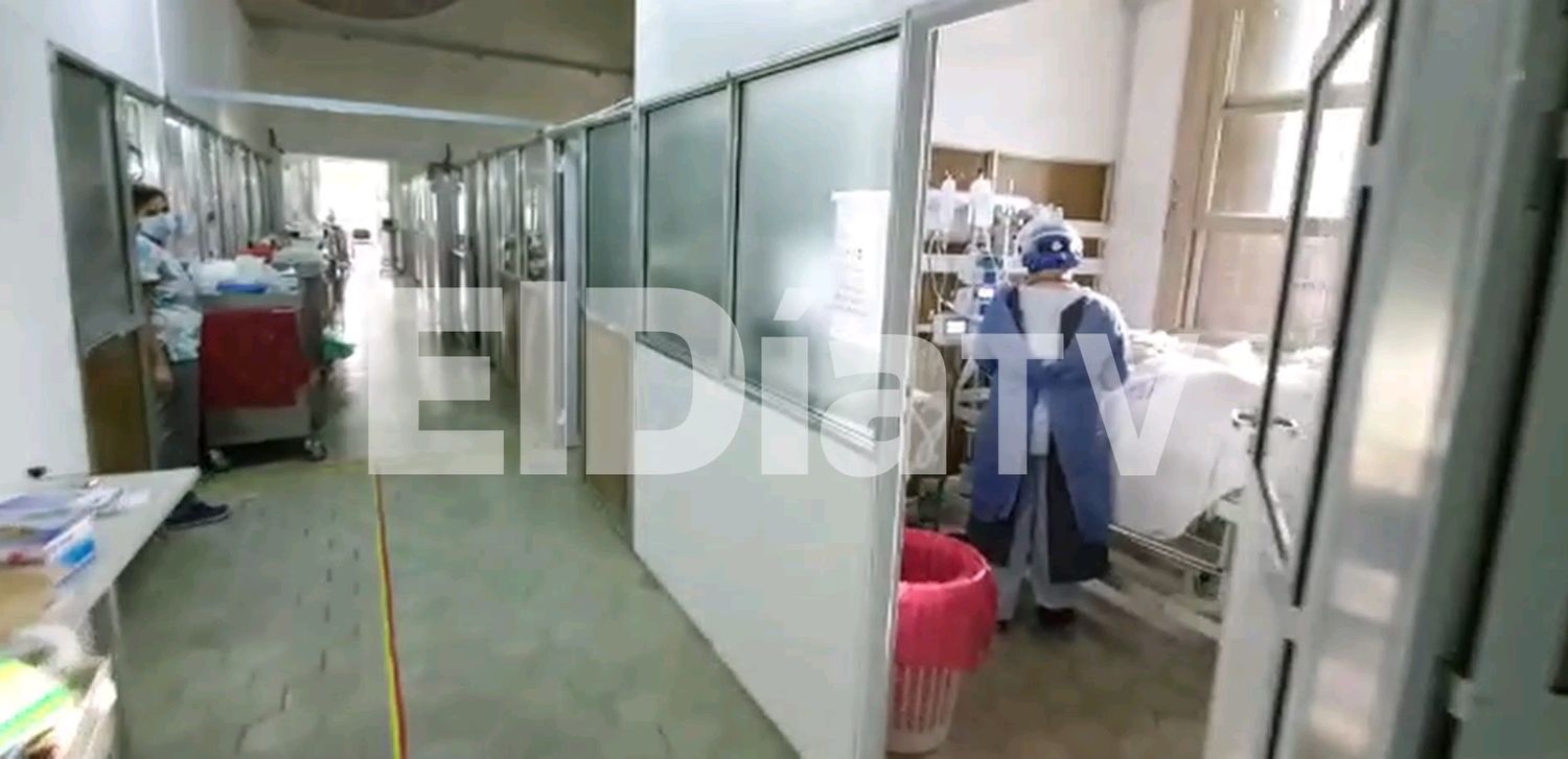El dramático video de la terapia intensiva del Hospital Centenario