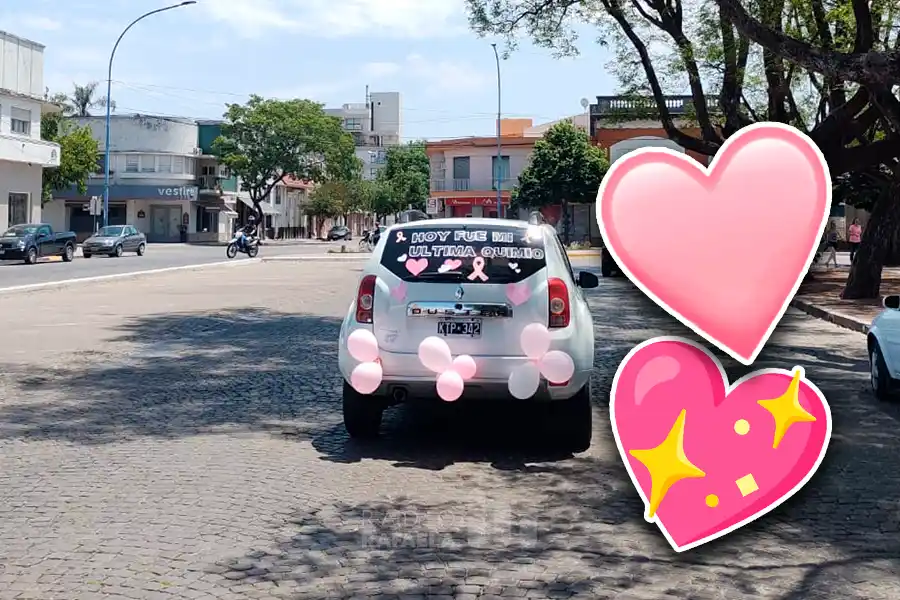 Las buenas noticias se comparten: una rafaelina tuvo su última sesión de Quimioterapia, lo festejó y se volvió furor