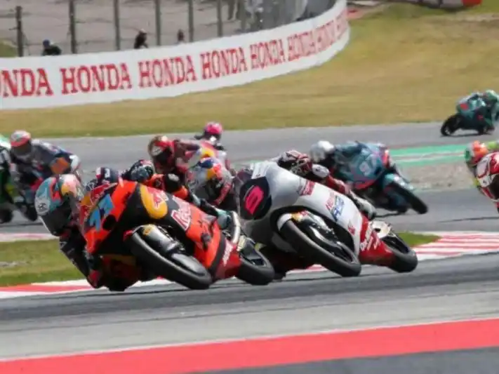 Valentín Perrone terminó en el GP de Barcelona. Foto: ESPN