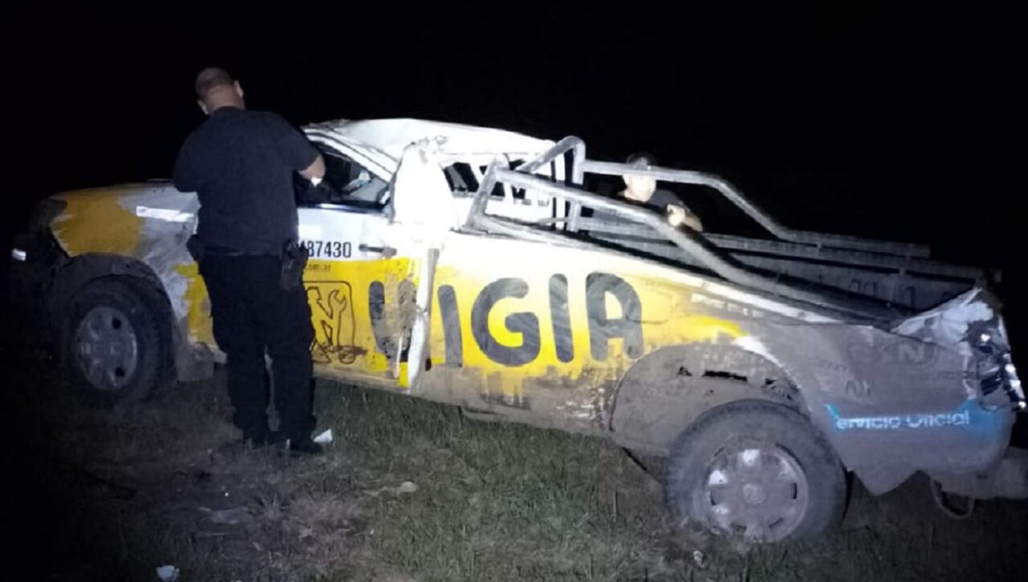 Hallaron una Toyota Hilux abandonada a la vera de una ruta del norte provincial