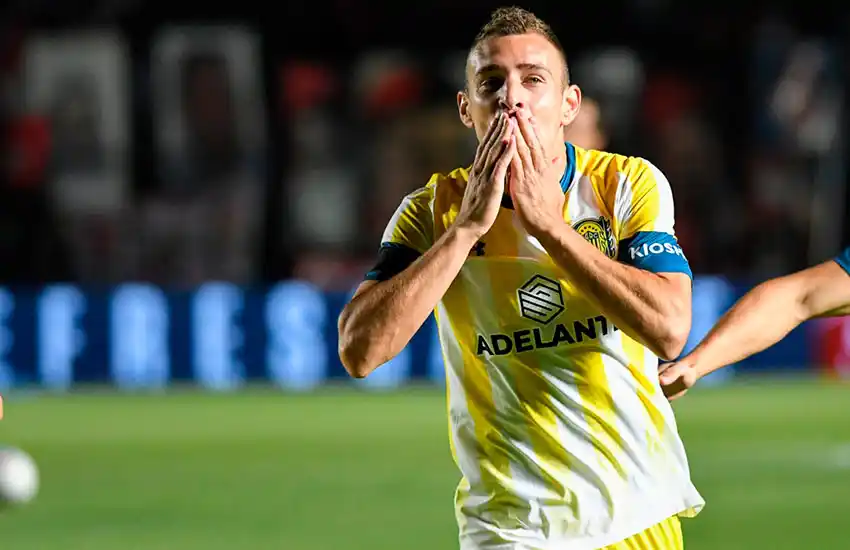 Marco Ruben, a un tanto de ser el máximo goleador de Central: «Es mi objetivo más grande en lo personal»