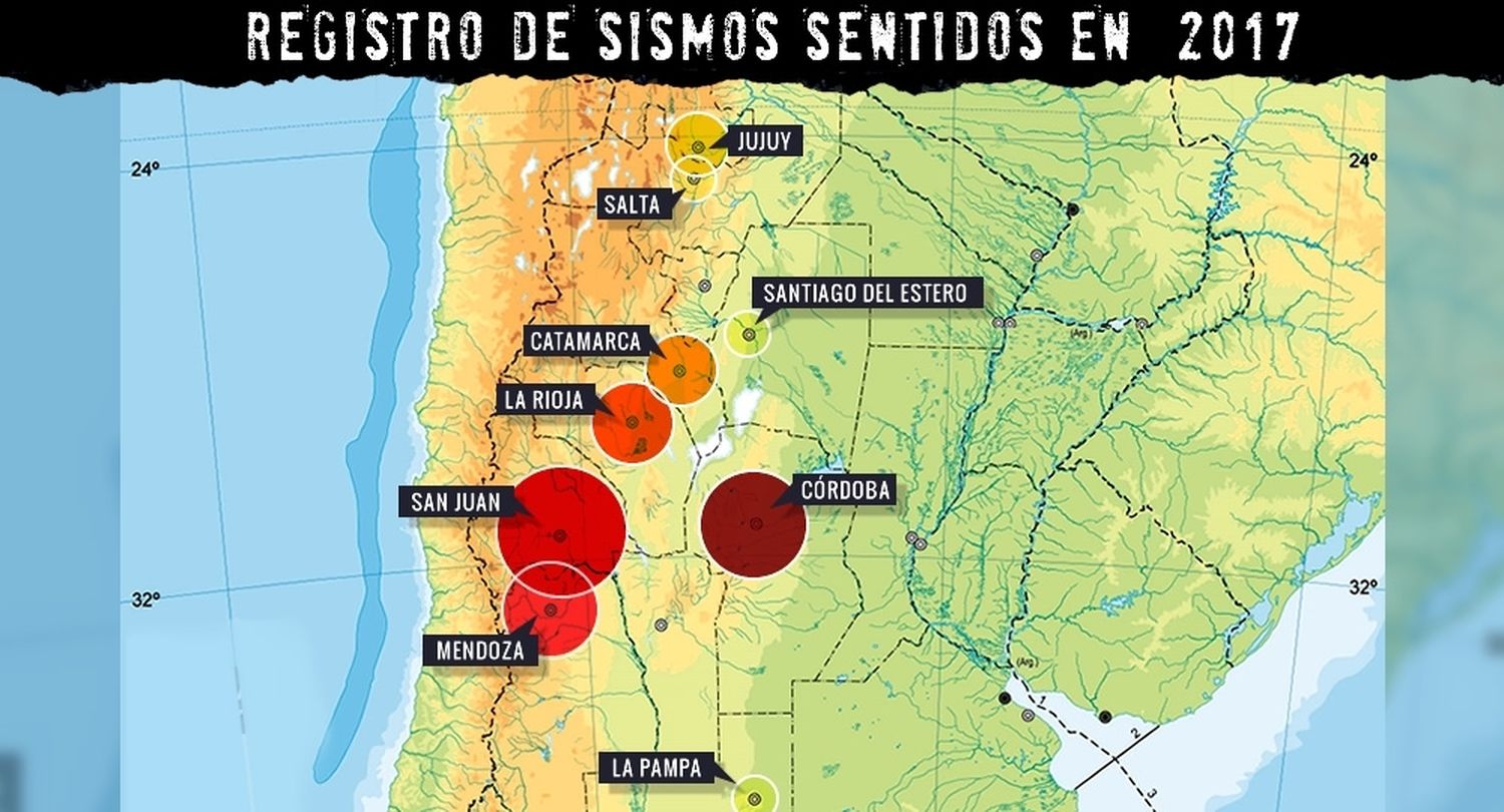 Sismos: ¿La Argentina tiembla más que antes?