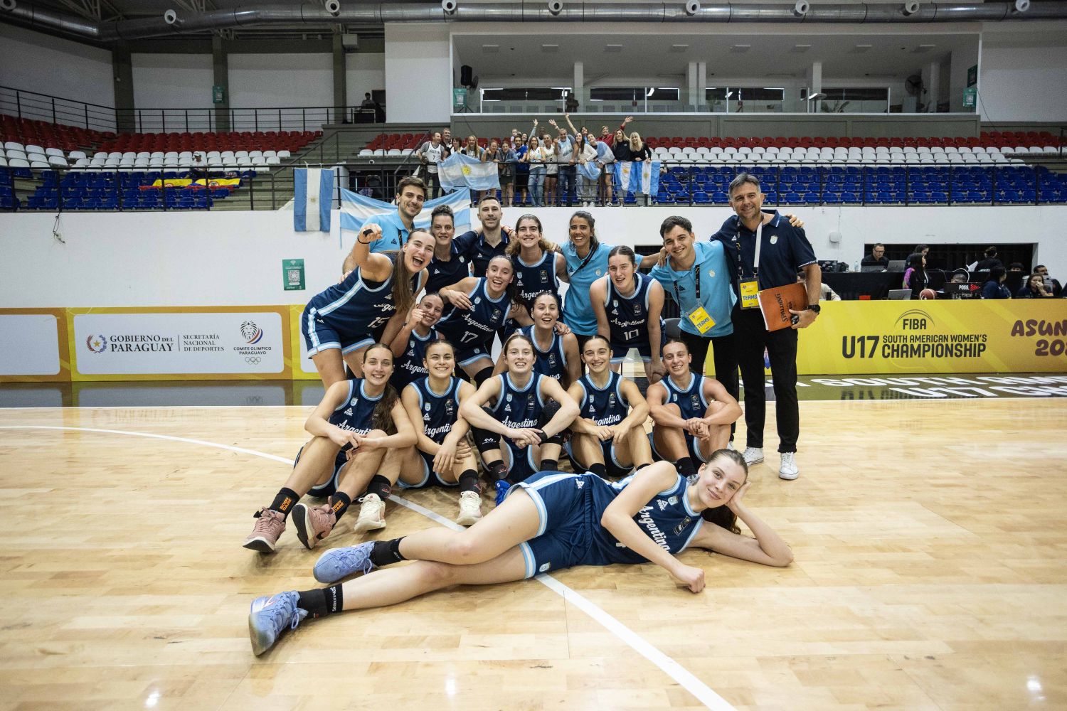Las dirigidas por la venadense Paula Budini siguen imparables en Paraguay. Foto: FIBA
