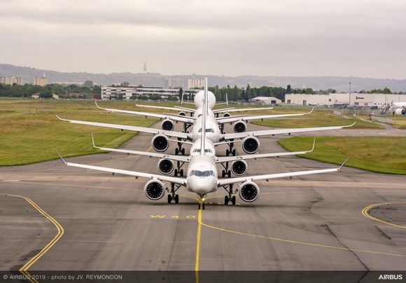 Mayor fabricante del mundo: Airbus superó el objetivo de entregas de 2019