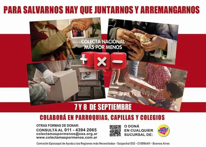 Llega la 55.ª Edición de la Colecta Más por Menos